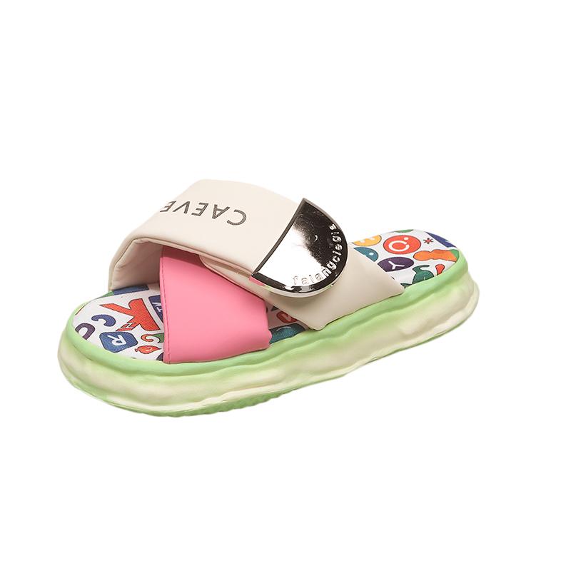 Fashion Women Summer Slippers Platform Fashion Sandals Garden Shoes Mixed Colors Slippers Casual Outdoor Sandals Female Slide Women