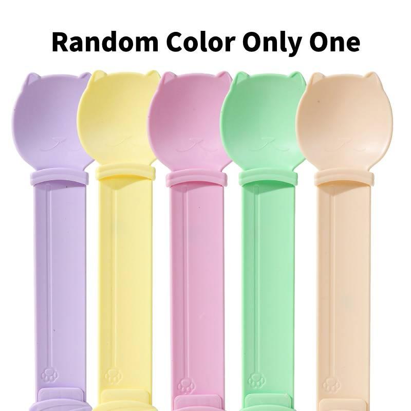 

Cat Food Scoop With Shape For Wet Food And Meat Puree Feeding For Cats