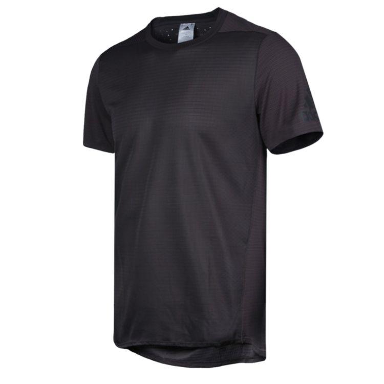 adidas T Shirts Men's Black Crew Neck Moderate DJ1226