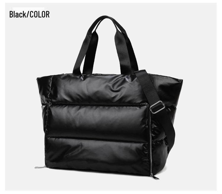 Bolsa Fitness Impermeável Feminina com Separação Molhado/Seco - Perfeita para Yoga, Natação, Esportes Casuais e Viagens.