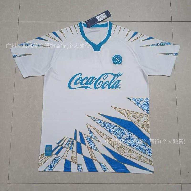 Napoli ''-27 Maglia da Calcio Home Away Manica Corta 10 Maradona Portiere Maglietta per Tifosi