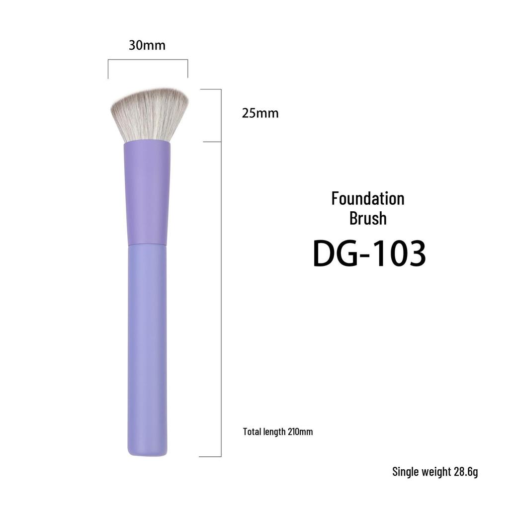 8-Piece Professional Makeup Brush Set with Soft Bristles for Powder & Eyeshadow - Premium Quality for Makeup Artists