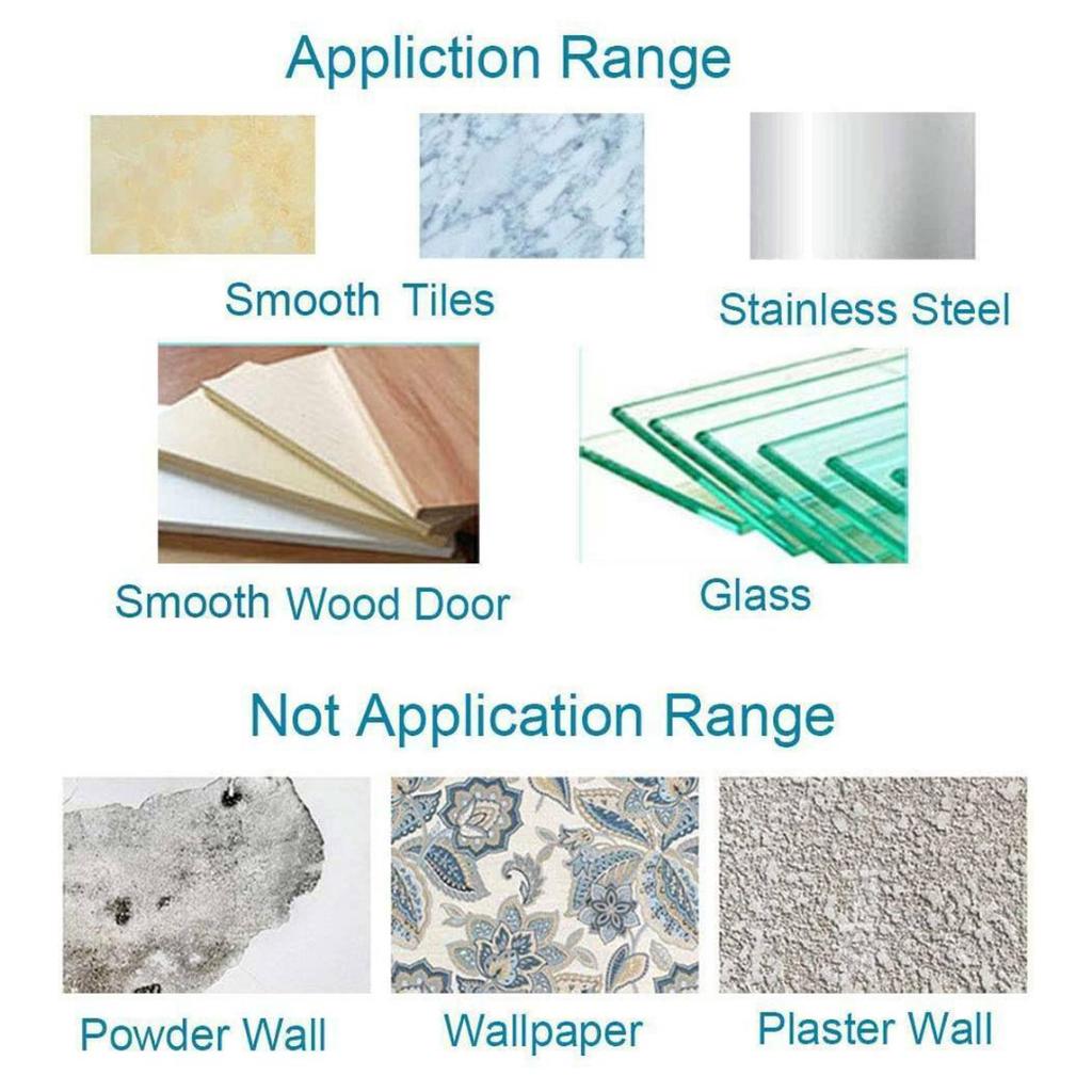 2Pcs Heavy Duty Suction Cup Hooks Hanger TPU Suckers For Window Bathroom Kitchen