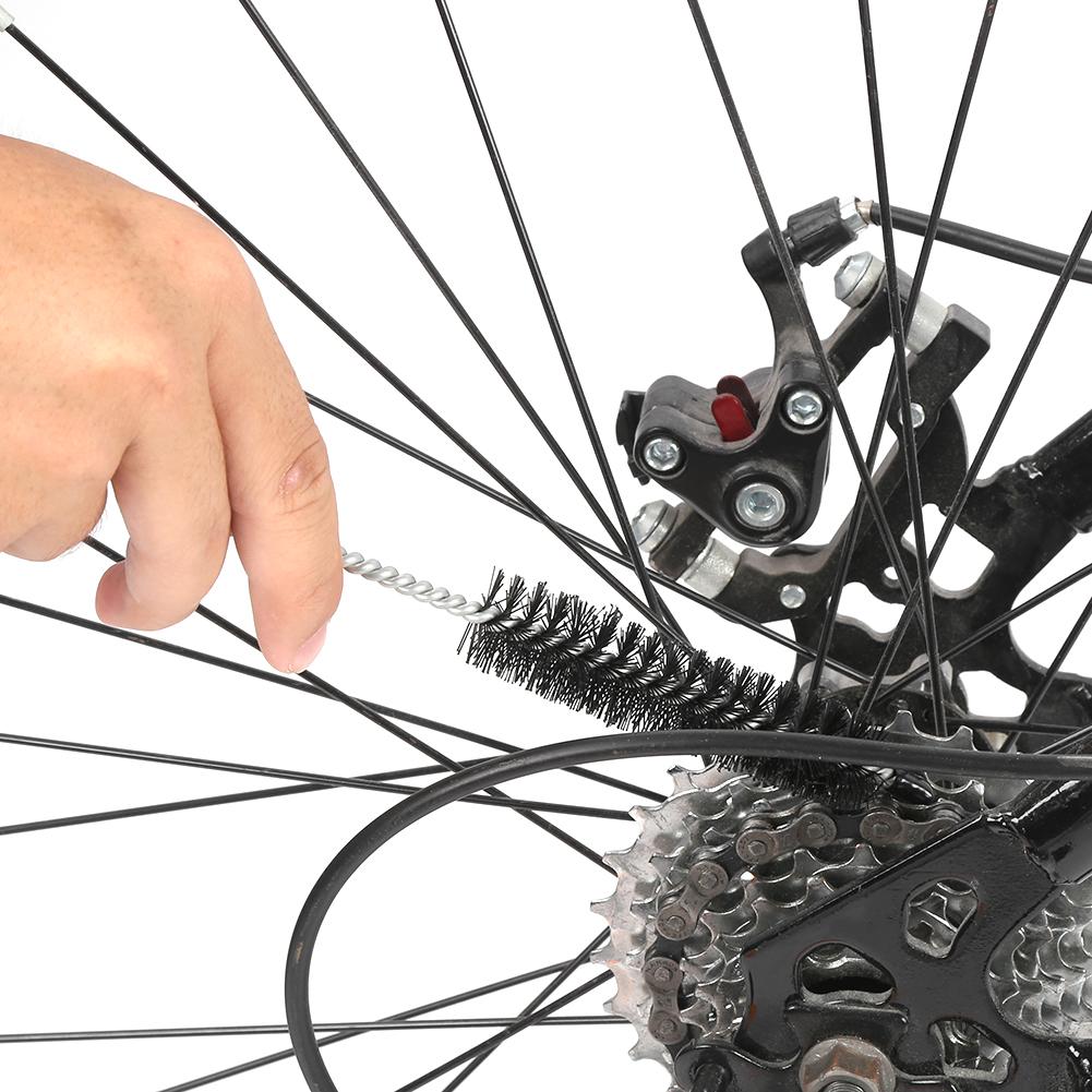 9Pcs/Set Mountain Bike Cleaning Tool Set Cycling Maintain Equipment Brush Glove Wire Brush