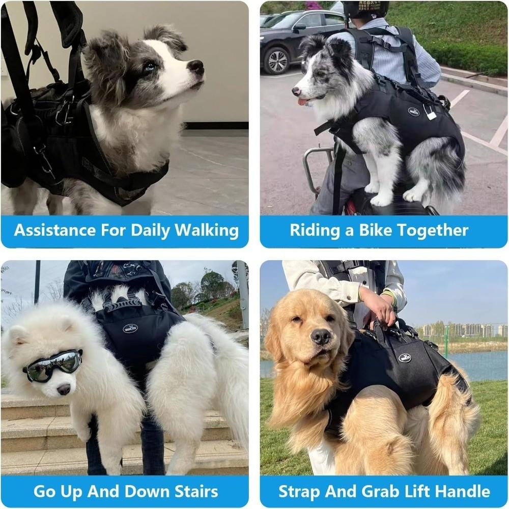 Wear-Resistant Dog Backpack Horizontal Puppy Travel Bag Dogs Transport Backpack  Pet Supplies