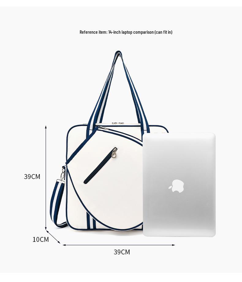 Korean Style Multifunctional Tennis & Badminton Racket Bag for Men and Women - Handheld, Shoulder, and Crossbody Options