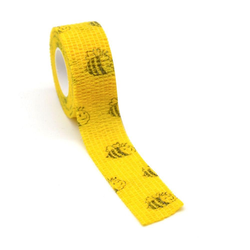 5 M Medical Waterproof Cotton White Adhesive Tape Strain Injury Care Self-Adhesive Sport Binding Physio Muscle Elastic Bandage