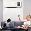 2-in-1 Electric Heater Air Conditioner Smart Constant Temperature Wall Mounted Heater Air Conditioner with Remote Control 1800W