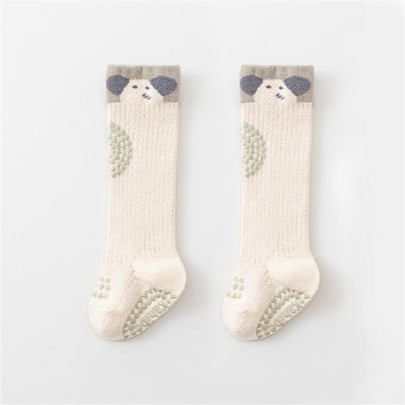 Winter Warm Toddler Long Socks Baby Knee Socks with Animal Pattern Infant Knee Stockings for Baby 0-3 Years