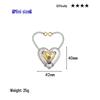 Intelligence Puzzle Zinc Alloy Disentanglement Rings - Unlock Nine Linked Rings Kongming Luban Lock Educational Toy