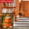 2D Flat, 2D Flat Autumn Thanksgiving Polkadot Pumpkin Garden Flag_new_4 (2)- Outdoor Garden Flag Double-sided Home Decoration Courtyard Decoration Out