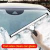 New Design 35-45CM Stainless Steel Squeegee Cleaner Manual Glass Wiper Shower Door Bathroom Window Mirror Desktop Ideal for Home