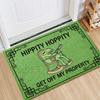 VIKAMA Leisure Frog Carpet Green Doormat Welcome Mat Outdoor Carpet Lightweight Rug For Bedroom Carpet For Living Room Home Deco