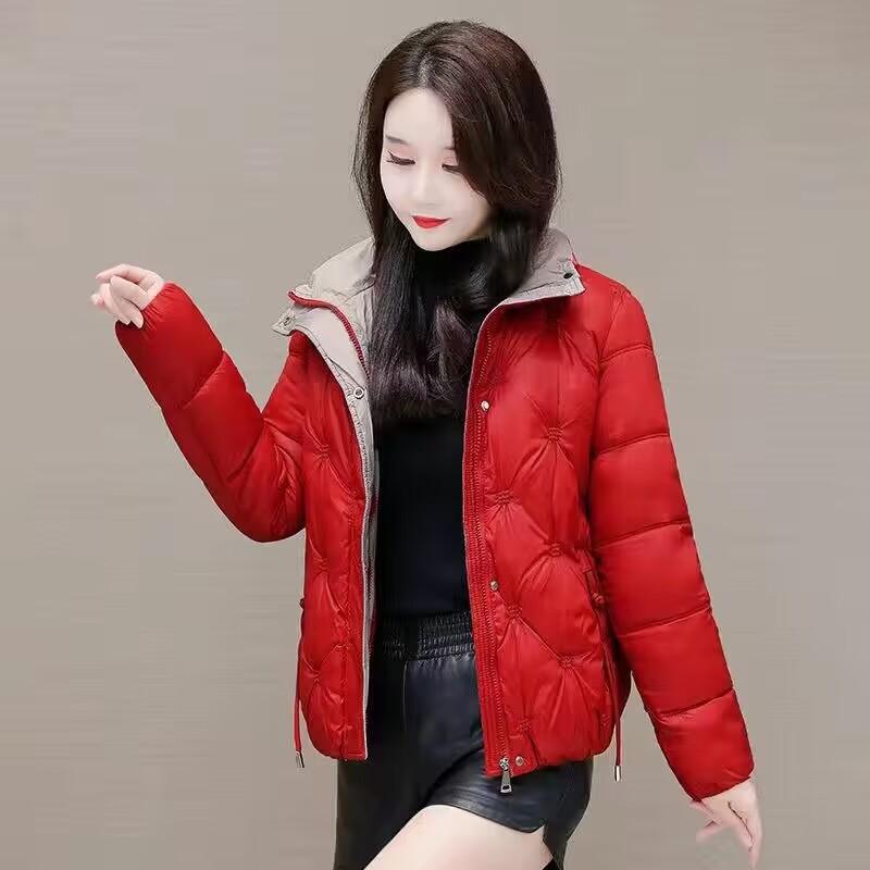 

Нестимая глянцевая женская короткая пуховая хлопковая куртка, зимняя новая корейская версия, хлебная куртка, универсальная хлопковая куртка, маленькая мужская хлопковая куртка XXXL