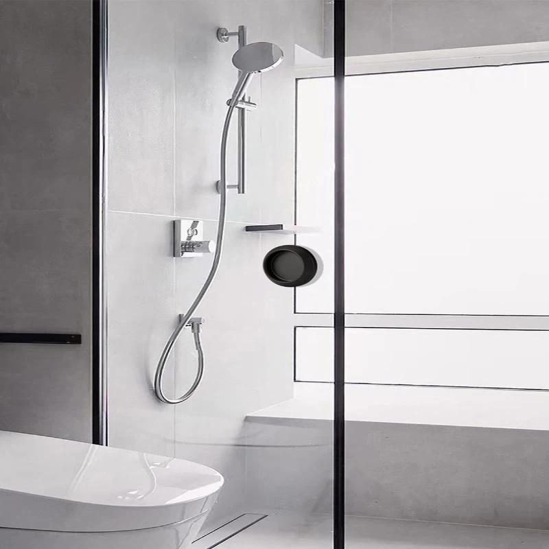 Multifunctional Stainless Steel Invisible Door Handle Concealed Sliding Cupboard Handles Embedded Furniture Handles Glass Doors