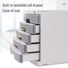 Deli 5-Layer Locking Desktop File Cabinet