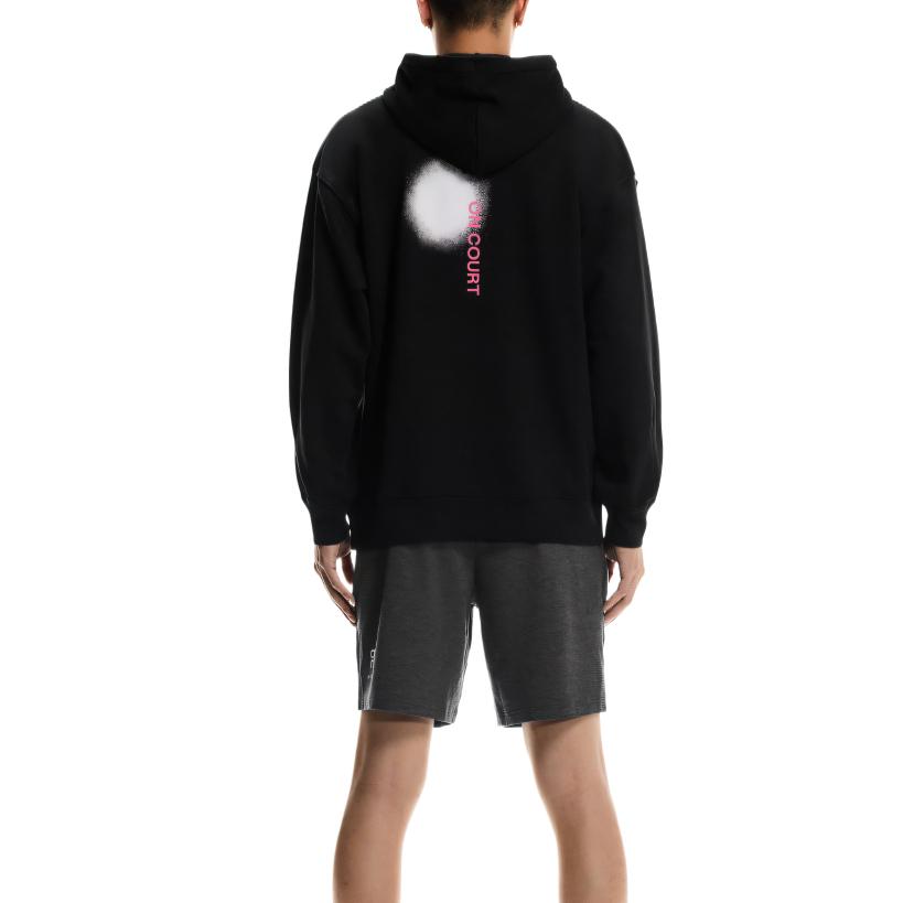 On Club Hoodie Smash Black Loose Soft Drawstring Hooded Lg Sleeve Sweatshirt Men hoodies 1MF30804428