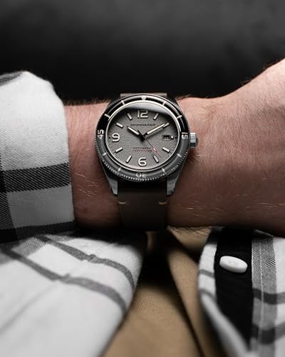 Spinicaar Fluss SP-5055-0H Men's Watch, Gray [Parallel Import]