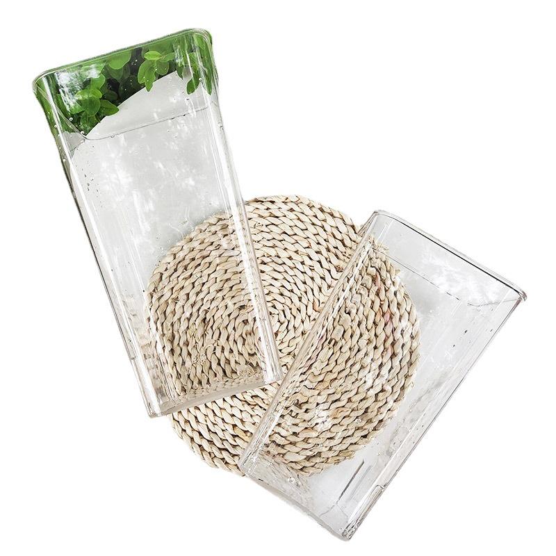 Acrylic Transparent Flower Bucket - Pressure and Drop Resistant for Indoor Decoration and Floral Arrangements
