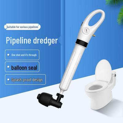 High-Pressure Toilet & Drain Unclogging Tool for Kitchen and Bathroom