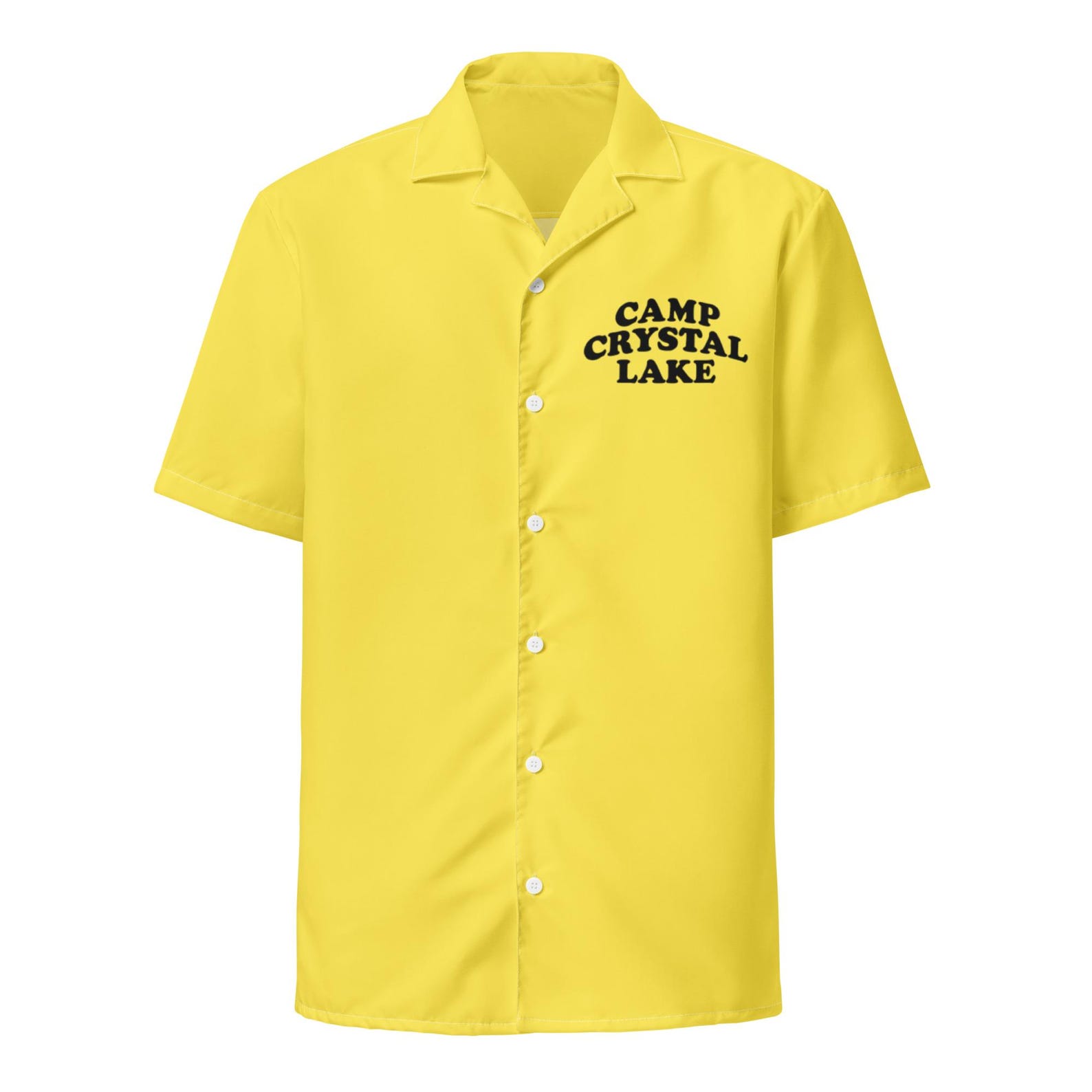 Crystal Lake Shirt - Retro Friday the 13th Camp Style S