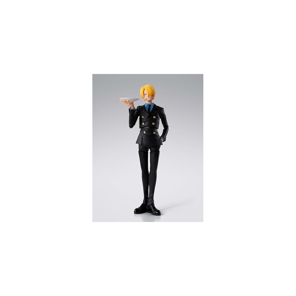 TAMASHII NATIONS S.H. Figuarts One Piece Sanji Adventure Dawn 155mm PVC ABS Action Figure