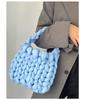 Icelandic Wool DIY Chunky Knit Korean-Style Tote Bag