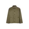 Uniqlo X MARNI Oversized Utility Jakke (Asiatisk størrelse) Oliven Uniseks Streetwear 449587-57