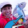 Daiichi Seiko Dolphin-yan Grip, Light Blue, 240x48x46mm