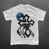 2026 Summer New Arrival Evangelion Pattern Street Style Print Shortsleeve Tshirt Y2k Style Suitable For Both Unisex And Unisex