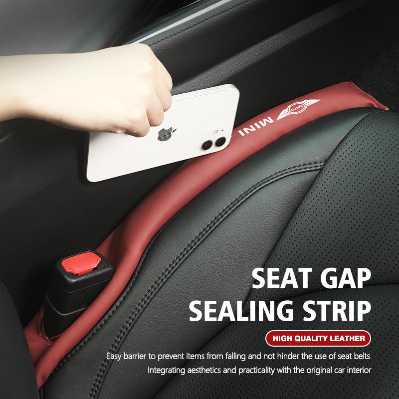 Car Seat Gap Filler Side Seam Plug Leak-proof Strip Padding For MINI Cooper R53 R52 R50 One JCW Clubman Countryman WORKS