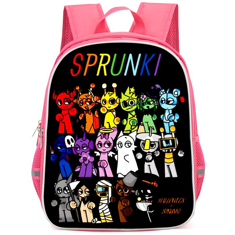 Rhythm Box Sprunki Hra Anime Batoh Studentský Školní Taška Počítačová Taška