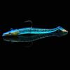 Zacht Kunstaas Glow Crazy Fish Zandworm Wobbler Lokaas met Jigkop Haak Siliconen Zeebaars Snoek Cana Rotsvissen Tandvis Vinyl Vissen 260319