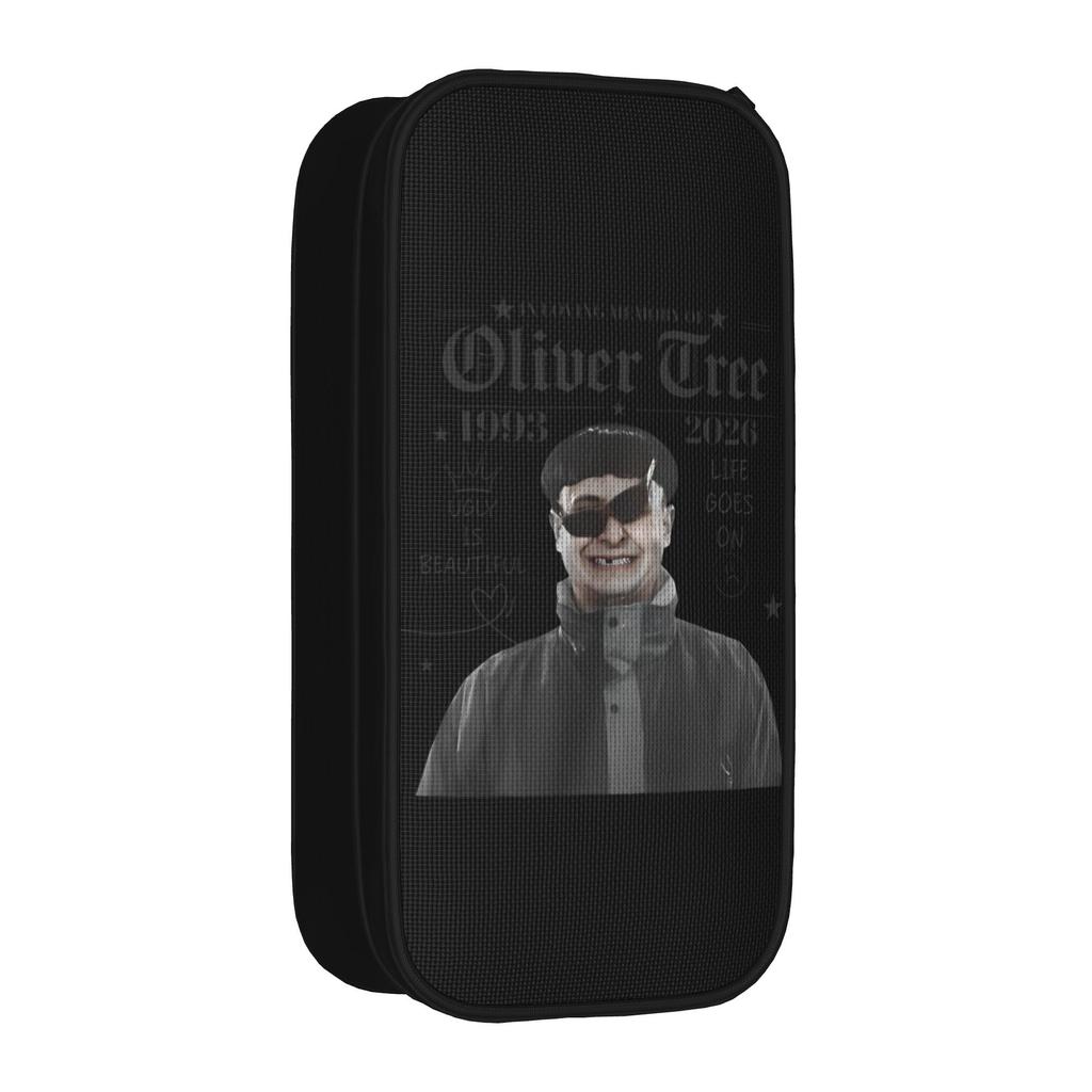 In Loving Memory Of Oliver Tree 1993-2026 - RIP Pencil Cases Pen Bags for Student Big Capacity Students School Gift Pencilcases
