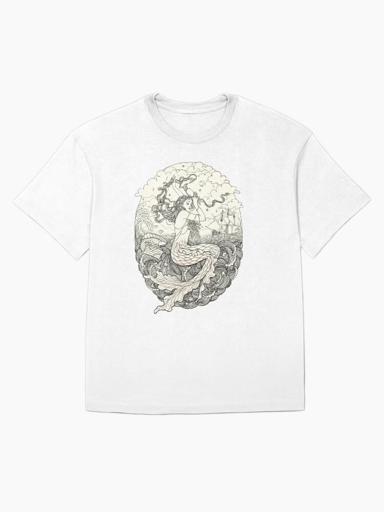 A Lull in the Sea Mermaid Oversized Unisex T-Shirt