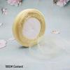 Cinta de Hilo de Nieve Transparente de 1,2 cm para Manualidades: Ganchillo, Accesorios para el Cabello, Lazos, Regalos, Empaque para Pasteles y Cajas, Cinta de Seda