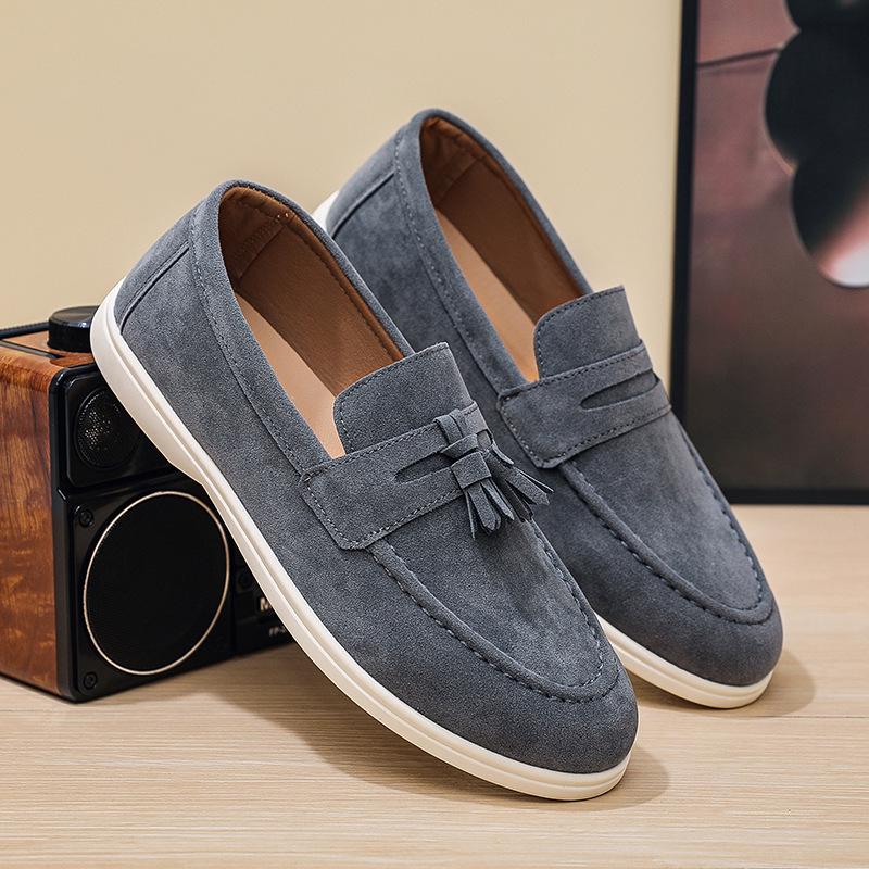 Plus Size Women's 2025 Casual Low-Top Moccasins and Men's Cross-Border Loafers