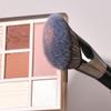 Double Head Makeup Brush Powder Blusher Brush Foundation Brush U-Shaped Nose Shadow Contour Brush Multifunctional Beauty Tool