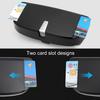 Car Multi-functional Glasses Case Sunglasses Box with Card Slot, Flat Style