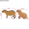 Capybara Action Figure Water Dolphin Action Figure Capybara Model Toys Mini Wild Animal Model