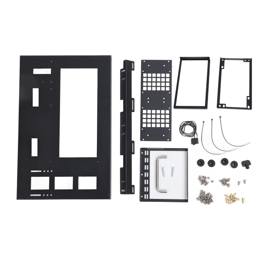 DIY Computer Motherboard Case Rack Powerful Cooling Steel Plate ATX M ATX ITX Gaming PC Case Open Frame with Handle