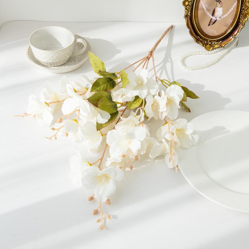 Artificial Flowers Silk Magnolia Outdoor Yard & Garden Wedding Bridal Bouquet Vase For Home Decor Festival Party Wreath Diy Gift
