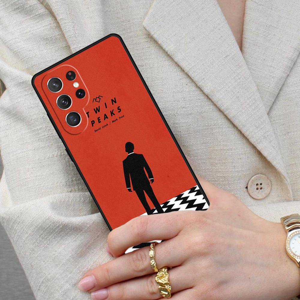 Twin Peaks Cell Phone Case for Samsung Galaxy S26 Ultra S25 S24 S23 S22 S21 S20 Note10 Cover