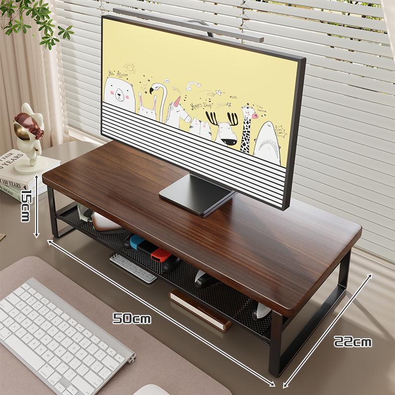 Desktop Monitor Stand and Organizer Shelf