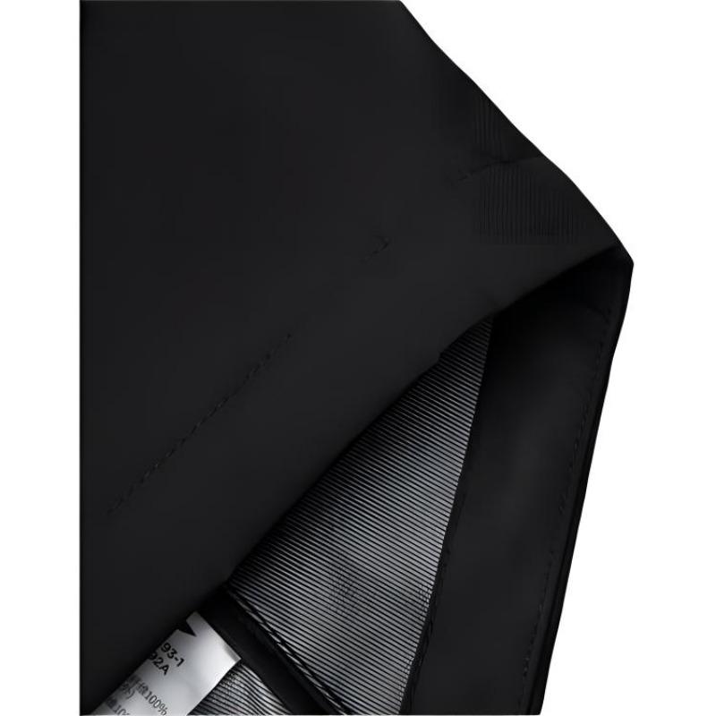 Li Ning Seria Baschet Sport Casual Culoare Solidă Larg Jachetă de Vânt Bărbați Îmbrăcăminte Exterioară Negru AFDU493-1