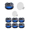 10-1pcs String Trimmer Replacement Spool Line For Ryobi AC14RL3A/AC14HCA 11FT String Trimmer Spool For Cordless Grass Trimmer