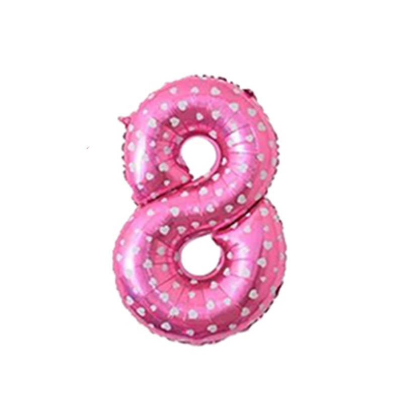 32 Zoll große Folien-Geburtstagsballons, Zahlenballonfiguren, alles Gute zum Geburtstag, Partydekorationen, Kinderballon, Geburtstagsluftglobos