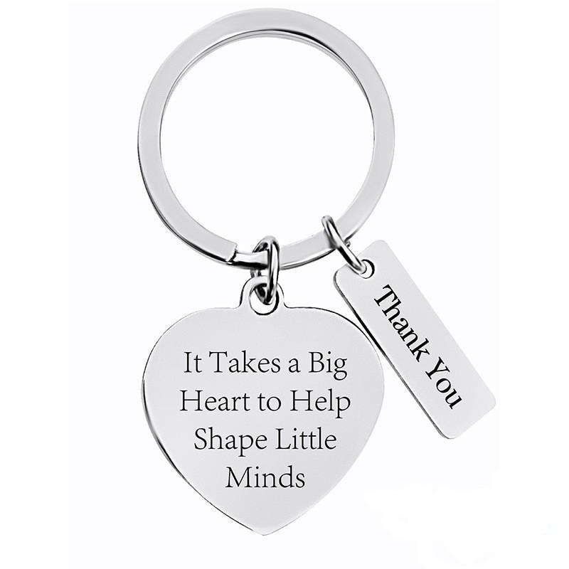 

Crafted Stainless Beautifully Steel Keychain Gift For Graduation And Day Teachers ML0601