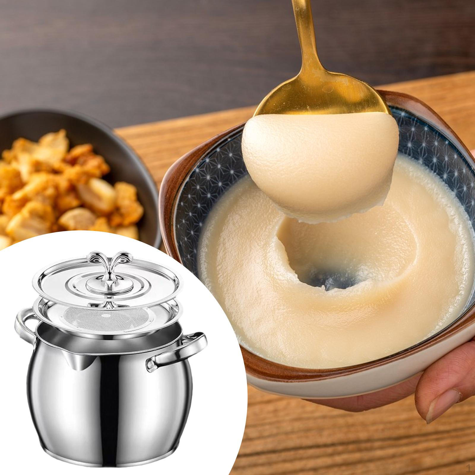 

Контейнер-банка Многофункциональный Большой вместимости Горшок-сито для растительного масла для Кемпинга Кухни 3 L 14cmx18cm