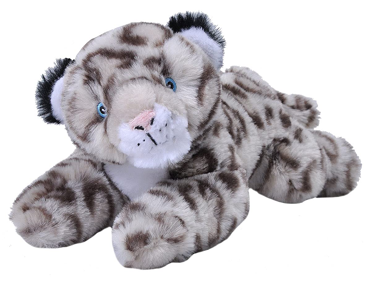 

Wild Republic Plush Snow Recycled W11 x D23 x 24795 Leopard, Fluffy, Materials, Ecokinz, H10cm,